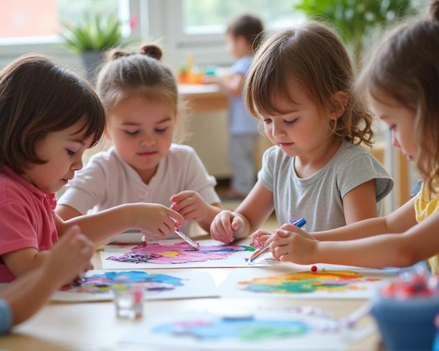 Vorschul Kreativitätsentwicklung